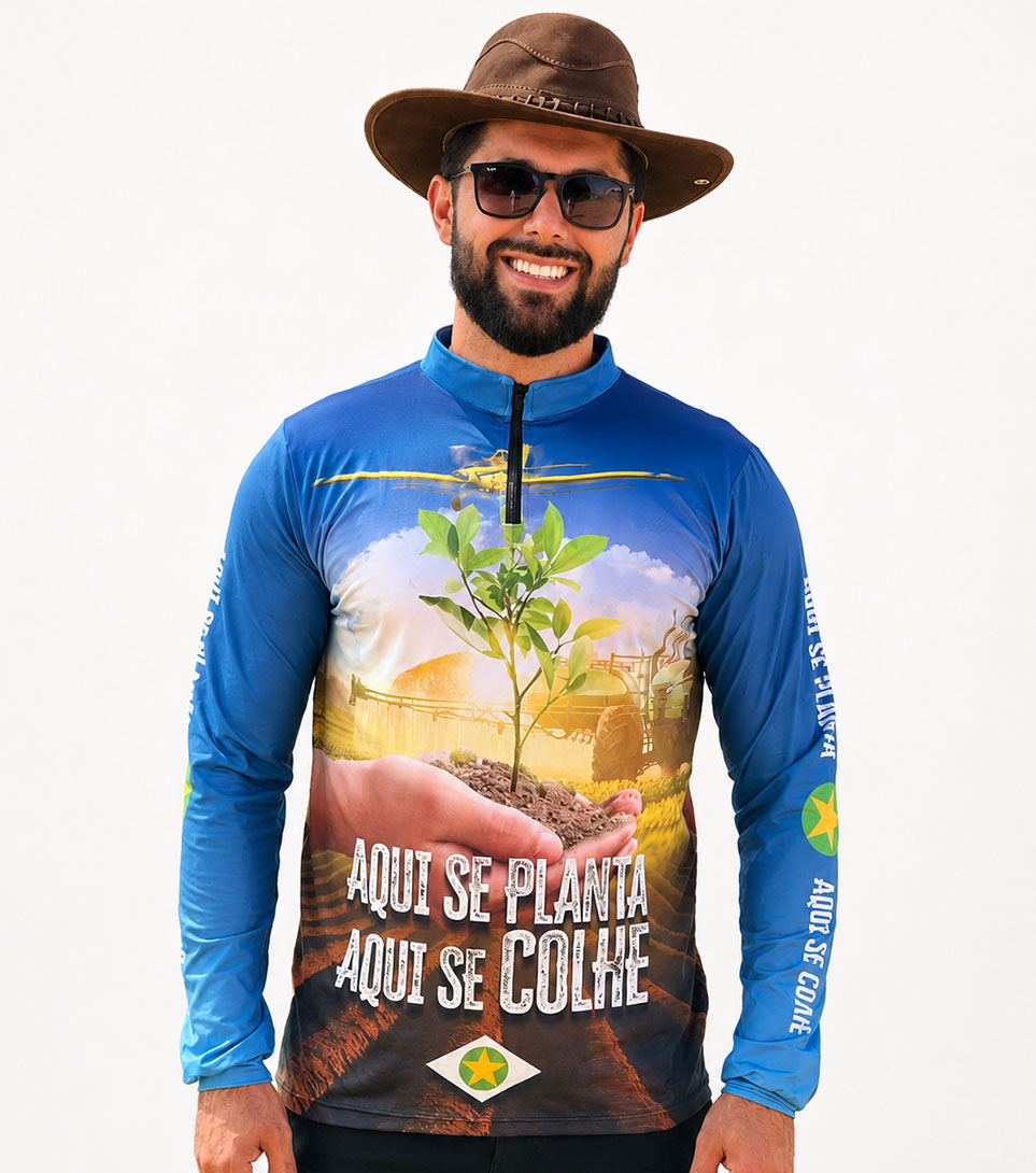 Camisa sublimada personalizada para equipe